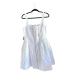 STAUD landscape Corset Fit Flare Mini Dress Size 12 Photo 1