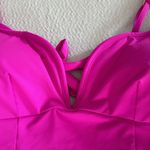 Becca  Color Code V-Wire One-Piece Swimsuit, Medium,BRAND NEW,Vivid Pink, $138 Photo 7