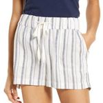 Caslon stripe linen blend shorts Photo 0