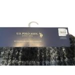 U.S. Polo Assn. Nwt Plaid Knit Scarf Fringe Unisex Winter Snow Snowboarding Ski Photo 3