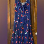 Ecowish Blue Dress with Cherry Print BNWT Photo 0