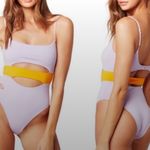 l*space L* MAXWELL Colorblock One Piece Swimsuit purple and orange Photo 1