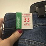 United Colors Of Benetton  Cameron STRETCH FLARED JEANS Size 33 BNWT Photo 3