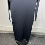Isabel Maternity Black Sheath Dress Long Sleeve Crew Neck Size undefined Photo 1