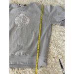 Vintage Limited Sport USA Embroidered Crown Fleece Sweatshirt Oversized Medium Gray Photo 5