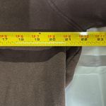 Rebecca Malone Brown Sweatshirt embroidered Owl Design collar neutral M fall Photo 8