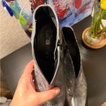 Ara Gray/Blue Metallic Snake Print Ankle Boots Gray Size undefined Photo 6