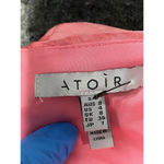 ATOIR Tired of Love Gathered Mini Dress in Pink Blossom Size 4 Photo 4