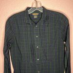 Ralph Lauren  Rugby Women’s Green Plaid Button Up Shirt. Size 4 Photo 1
