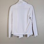 Athleta  White Open Front Cardigan Sweater Womens S Cozy Fall Casual Gorpcore Photo 4