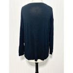 Juicy Couture Juicy by Long Sleeve Embellished Logo T-Shirt Liquorice Black XL Photo 6