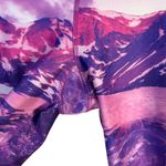 Inner Fire Cropped Leggings Scenic Mountain Print High Photo 10