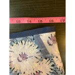 LL Bean Floral Lined Skirt‎ Side Zip Womens 10 Reg Favorite Fit Straight Preppy Blue Photo 10