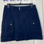 Ralph Lauren NWOT Lauren Ralph Lauren Active green label women’s navy cargo utility skirt 8 Photo 0