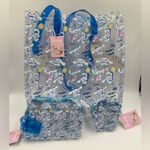 Sanrio Cinnamoroll Tote, Pouch, and Coin Keychain Blue Photo 1