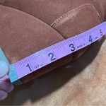 Toms  Desert Suede Wedge Lace Up Shoes size 9.5 rust orange brown color Photo 9