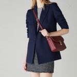 Emme‎ by Marella Navy Blue Copenhagen Blazer Zebio Twill Knit 4 Lined NWOT Photo 11
