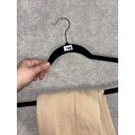 risen tan flare jeans raw hem 28 stretch distressed spots shown on leg Brown Photo 11