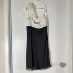 Taboo Y2K  XL White& Black One Shouler FAIRY WHIMSIGOTH GRUNGE DRESS Foral Photo 2