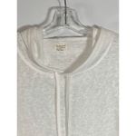 Weatherproof Vintage Women's Hooded White See Through Jacket Long Sleeve Small Photo 1