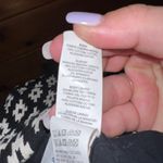 Lucky Brand  Live in Love Jacket Medium Ikat Black White Photo 7