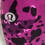 Lululemon Base Pace High-Rise Running Tight 25" Cheetah Camo Magenta Purple 6 Photo 5
