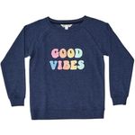 Wildfox ๐
บ Good Vibes pastel textured statement sweatshirt size M Photo 43