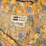 Billabong  Floral Peplum Flowy Top Photo 2