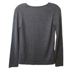 Lacoste  WoolMark Blend Bow Detail Gray Sweater Sz 36 or S Photo 1