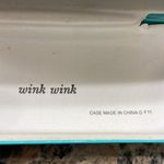 Kate Spade  NEW YORK Hard Eye Sun Glasses Case Holder Teal Clam Shell GUC Photo 4