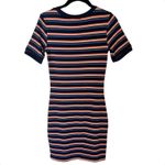 H&M  Striped Ribbed Midi T-Shirt Dress 6 Photo 2