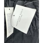 American Eagle  Barrel Corduroy Pants Women's 12 Short Gray Super High Rise New Photo 4
