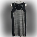 Athleta  Black and Gray Sheath‎ Mini Dress Photo 1