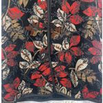 Vtg Reversible Vest Multicolor Button Front Tapestry Style Casual Outerwear Fall Size L Photo 2