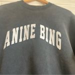 ANINE BING - Tyler Sweatshirt Washed Black XXS Photo 2