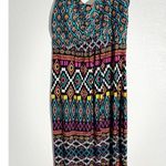 Robbie Bee Tribal Print Maxi Dress – Size M – Photo 3