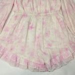 Tularosa  Jordan Romper in Fuchsia Tie Dye Medium Photo 12