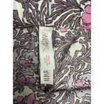 Gilligan & O'Malley floral pajama pants purple pink print XXL polyester Photo 2