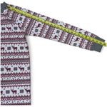 P.J. Salvage Womens Medium Deer Fair Isle Holiday Pajama One Piece Jumpsuit Photo 3