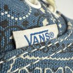 Vans  Doren Blue Paisley Low Top Lace Up Casual Sneakers Shoes Mens 5 Womens 6.5 Photo 5
