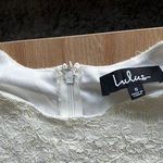 Lulus white lace dress Photo 3