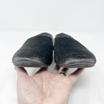 Birdies [] Starling Charcoal Gray Python Print Velour Slip On Loafer Flats Sz 6.5 Photo 3