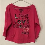 Aeropostale  Pink 'Live Love Dream' Sweatshirt Photo 0