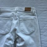 Paige Hoxton Ankle Light Ecru White Straight/Skinny Jeans Photo 4