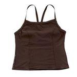 LL Bean tankini top Brown Size 12 Photo 0