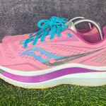 Saucony  Endorphin Speed Women’s 9.5 Pink Teal Running Shoes S10597-26 Photo 0