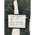 Spanx Green Camo High Waisted Camo Print Leggings Size 2X Photo 2