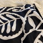 Richard Malcolm 100% linen skirt size 14 black and white combination length 28” Photo 9