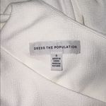 Dress the Population NWT  Georgina Off White One Shoulder Gown size S Photo 5