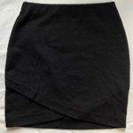 H&M Textured Mini Wrap Skirt Photo 0